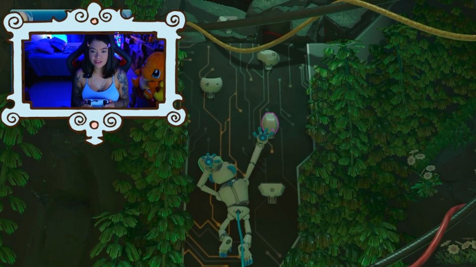 gundamchick:Trying to get better to climb in Astro Bot