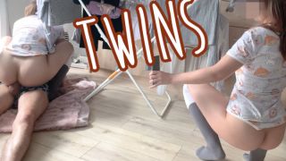 [2.57 GB] - TWIN SISTERS - Ass Fuck & PEE - peequeen