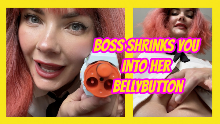 Yourhikerbabe:Boss Shrinks You Into Her Bellybutton