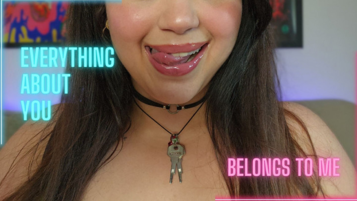 Lucia Gomez:This Lock Changes Everything Dominant gf gives you a gift