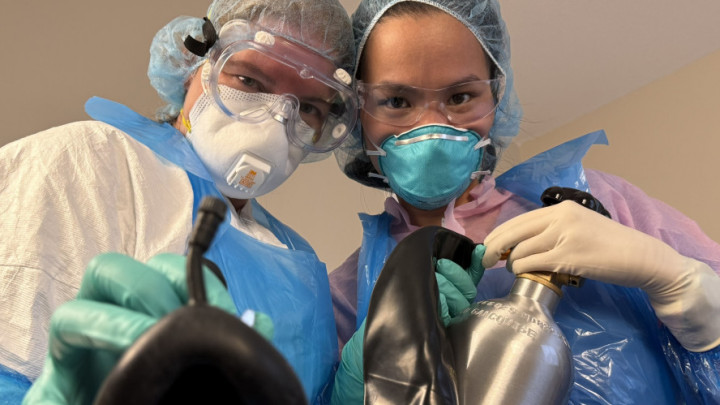 drloren:Asian and MILF Dental Drill Exam