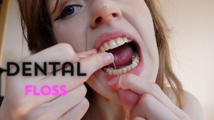 HotRedWildcat:I clean my teeth with dental floss