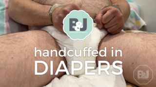 [845.60 MB] - Handcuffed in diapers - Mommy B and baby J