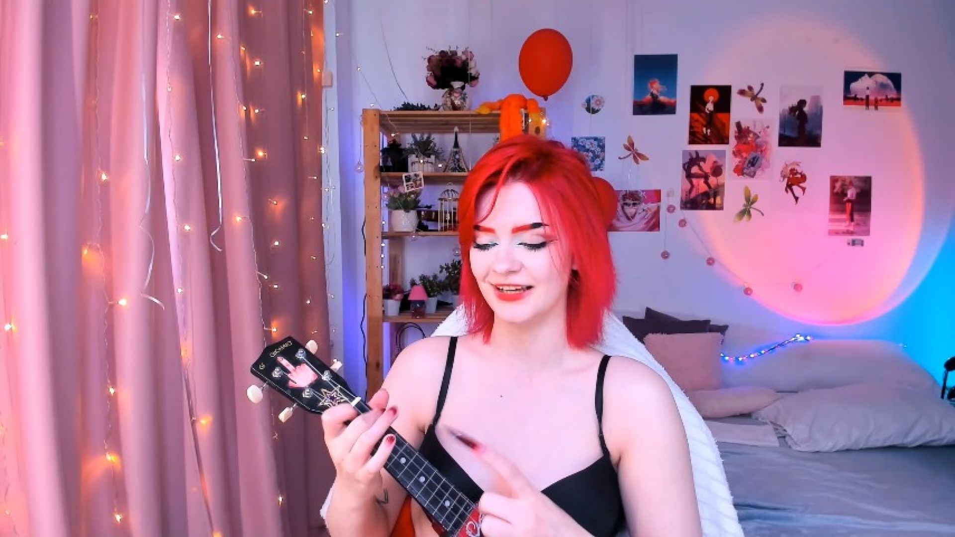 Jenny_Campbell:Queen song sung by a pretty queen