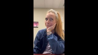 [1.44 GB] - Nurse play at my desk - Petitesluttymilf