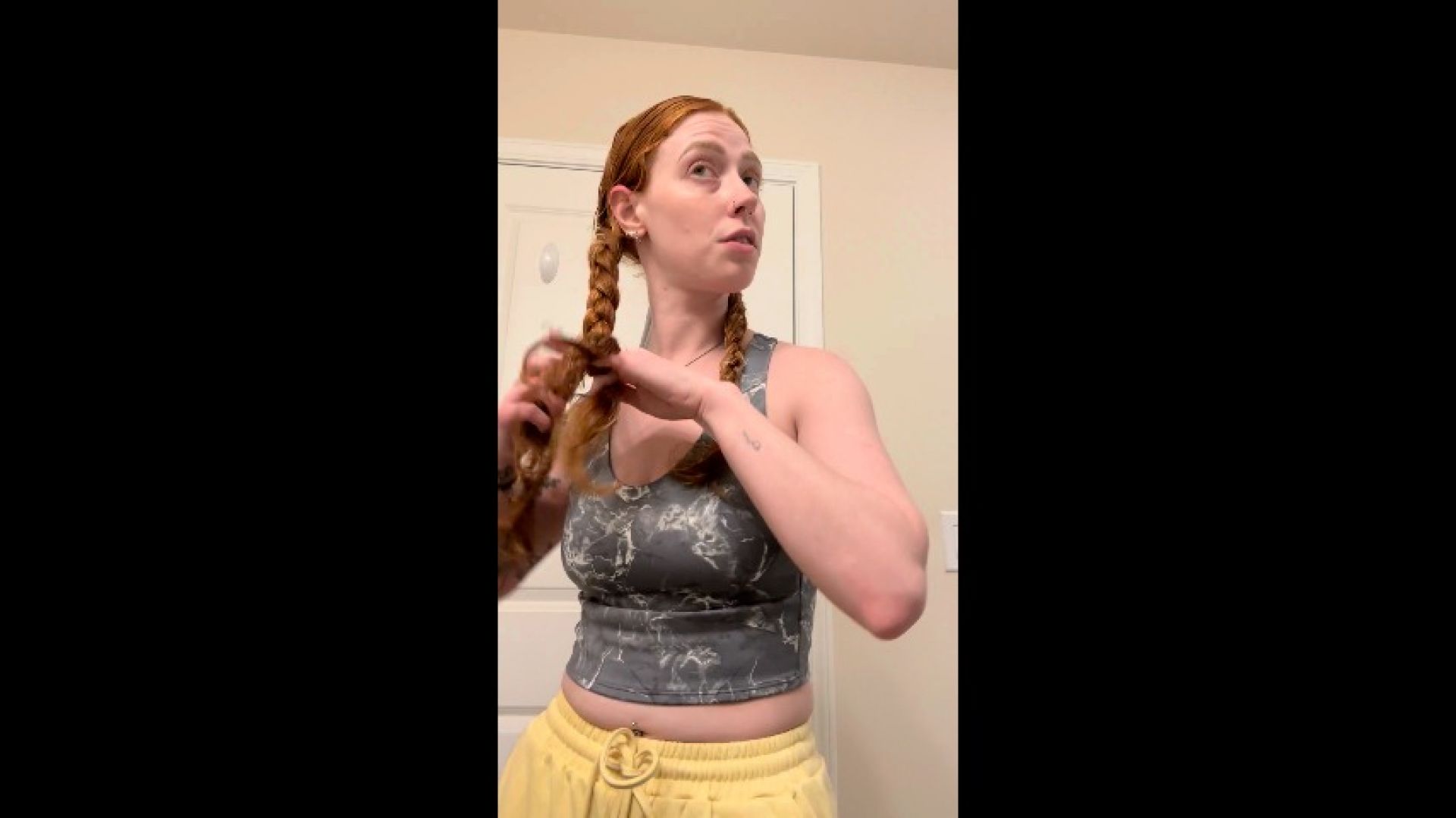 ChillxCherry:Brushing and Braiding My Natural Red Hair