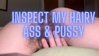 [270.96 MB] - Inspect My Hairy Pussy & Ass - BirdieBee