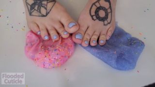 [698.16 MB] - Full Squishing Slime with my Feet - floodedcuticle