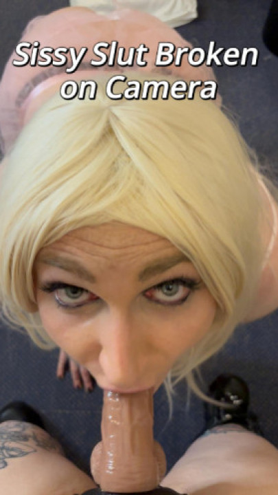 Mommy Ruby:Sissy Slut Broken on Camera