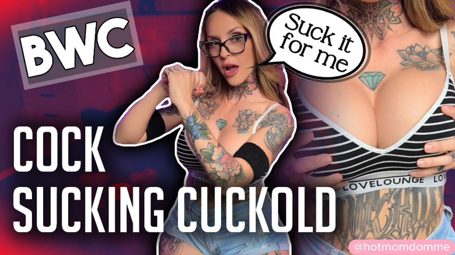 Hotmomdomme:Cock Sucking Cuckold