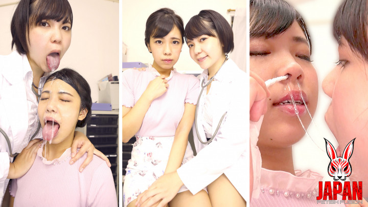 japan_ff:Dr. Yuzu Shinkawa sucks hot snot straight from Fuuka Nagano