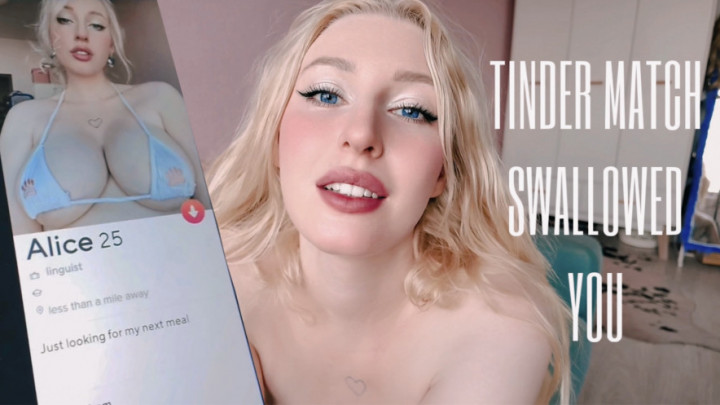 alicewarmheart:Busty Tinder Match Swallowed You On A Date