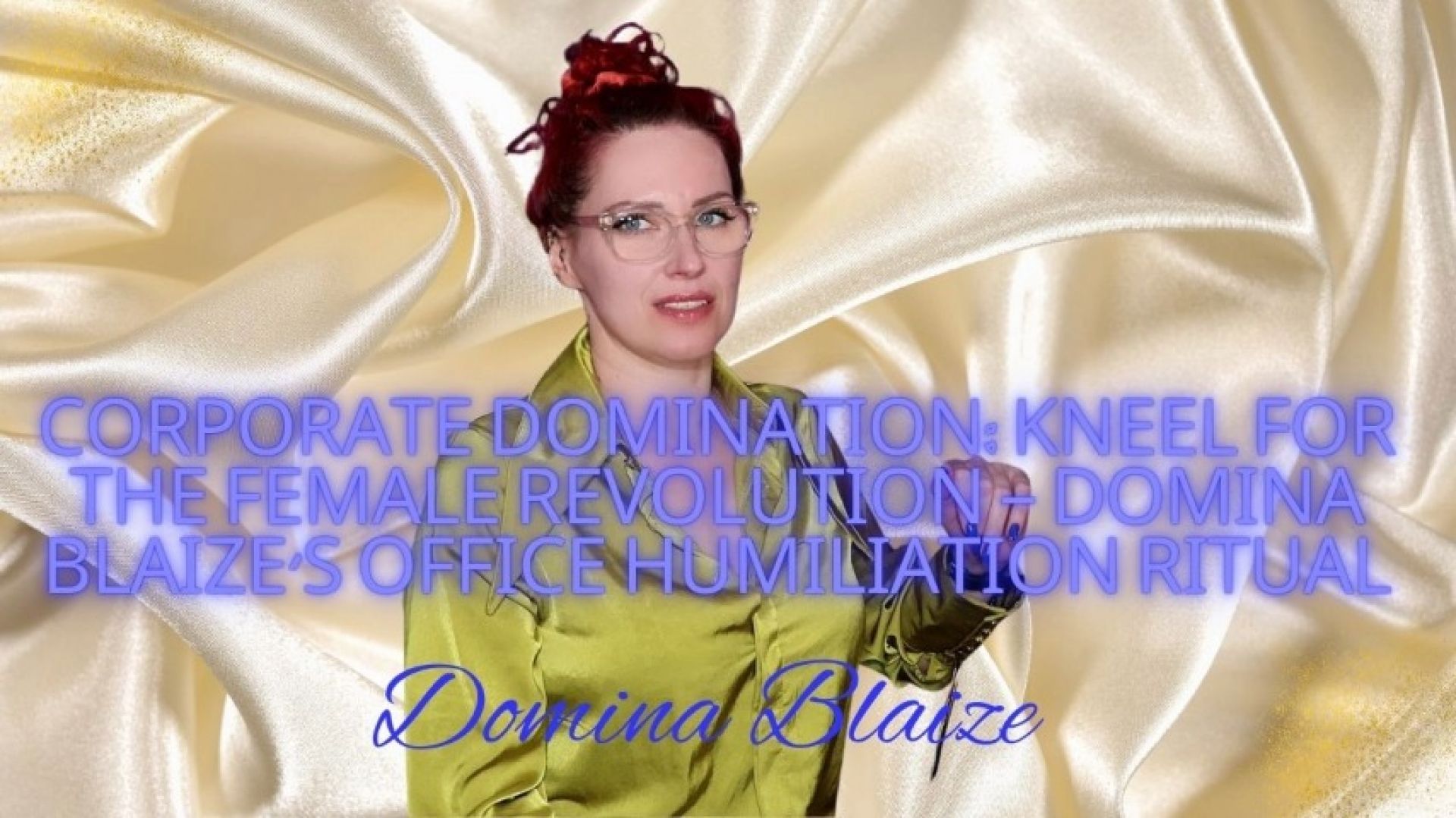 DominaBlaize:Corporate Domination: Kneel for the Female Revolution
