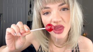 RealCobraCummander - Spit Fetish w. LollyPop POV - ManyVids