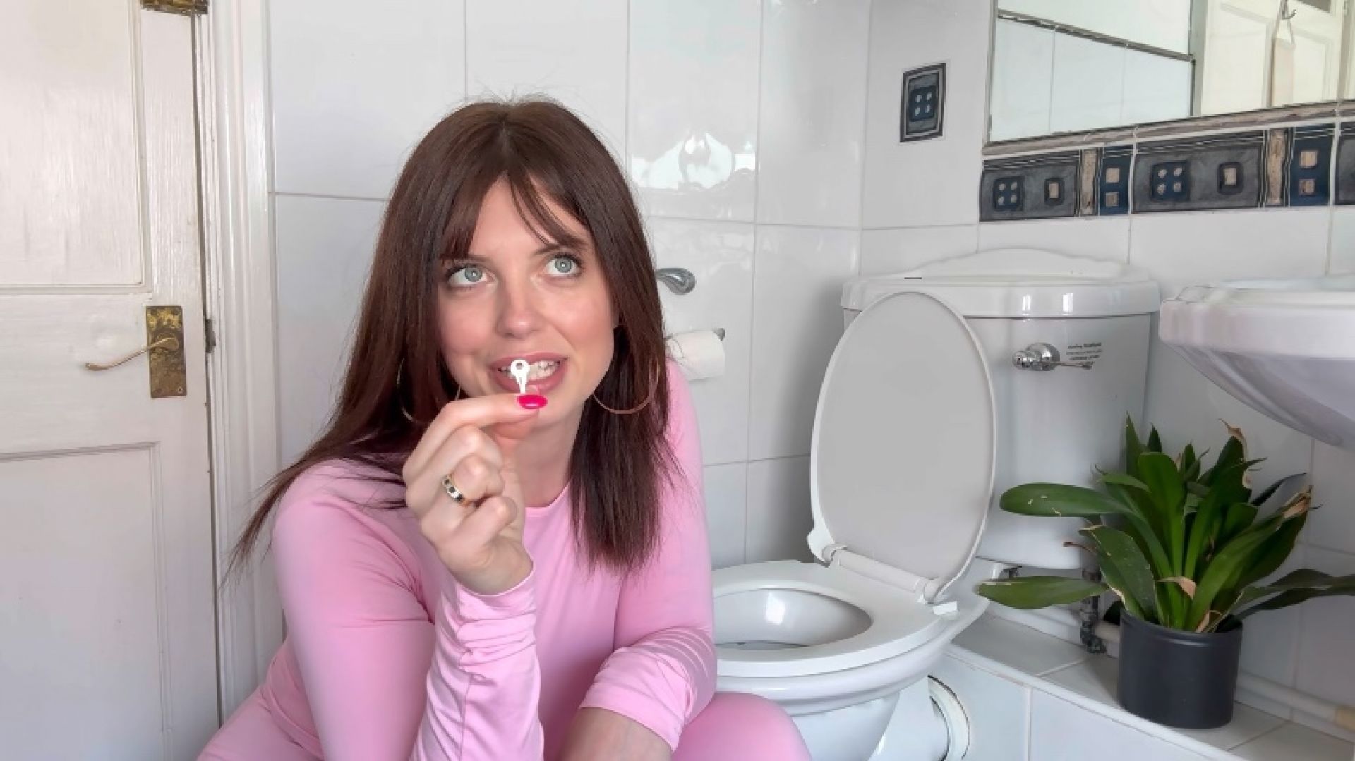 MissBetsy:Flushing your keys to keep your cock imprisoned for life