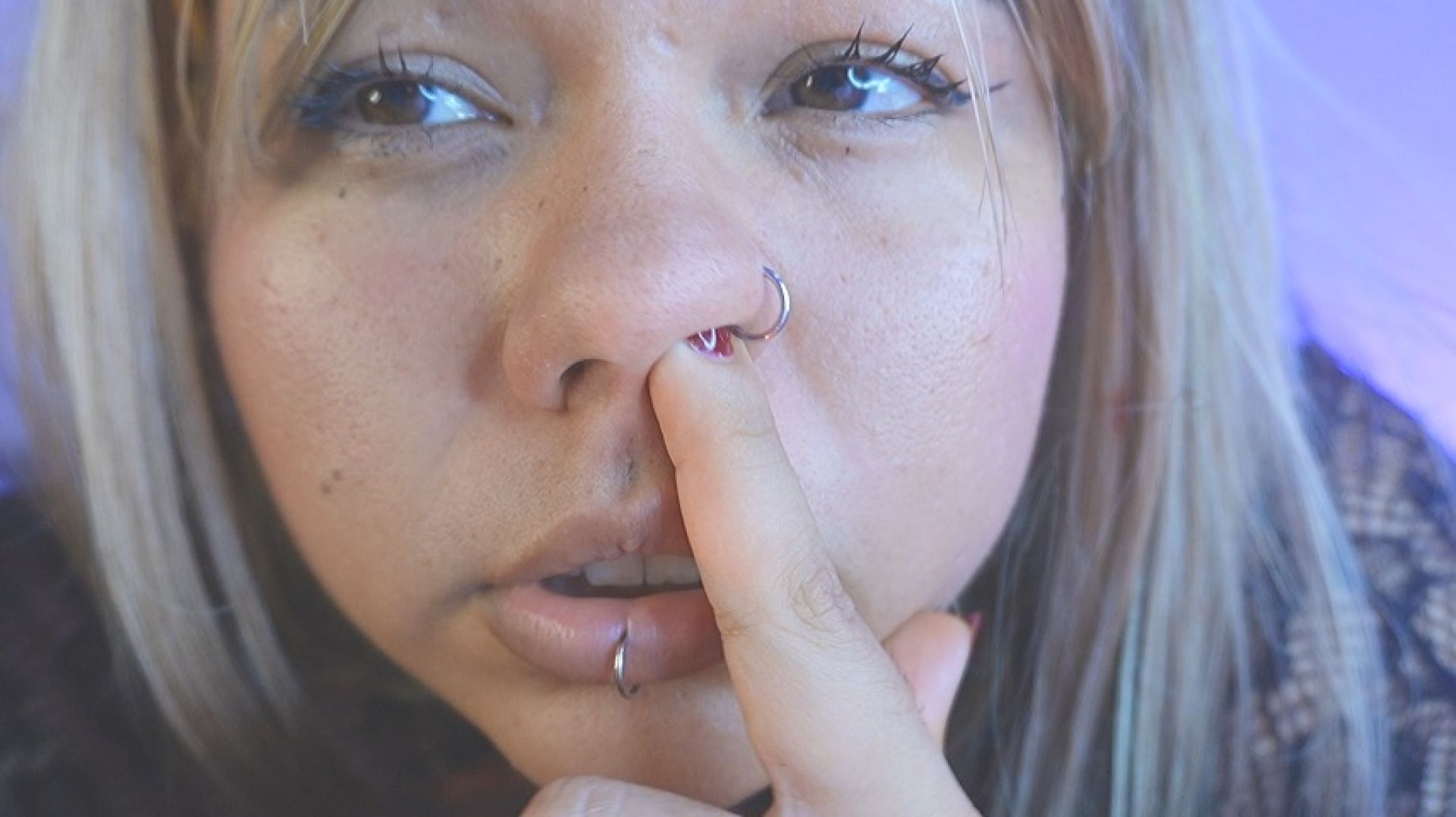samantalovx:nose snot 4k mmm