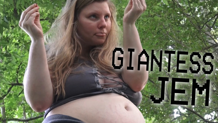 Jems Treasure:Giantess Jem Swallows a Group of Tinies