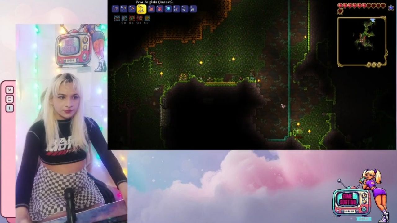 Gime Sortino:Gameplay serie Terraria ep 4: la jungla