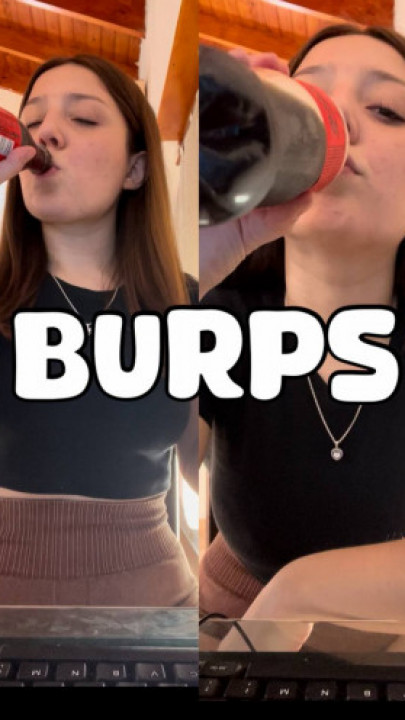 Maddy240:Burping while I'm working