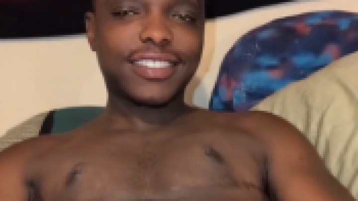 Daddypuppy101:Pretty Trans Femboy Sportsgear Jock Horny Rubbing & Twerking