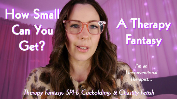 xzmacabrex:How Small Can You Get? A Therapy Fantasy