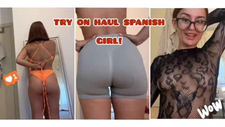 Cristinfruity:TRY ON HAUL SPANISH GIRL