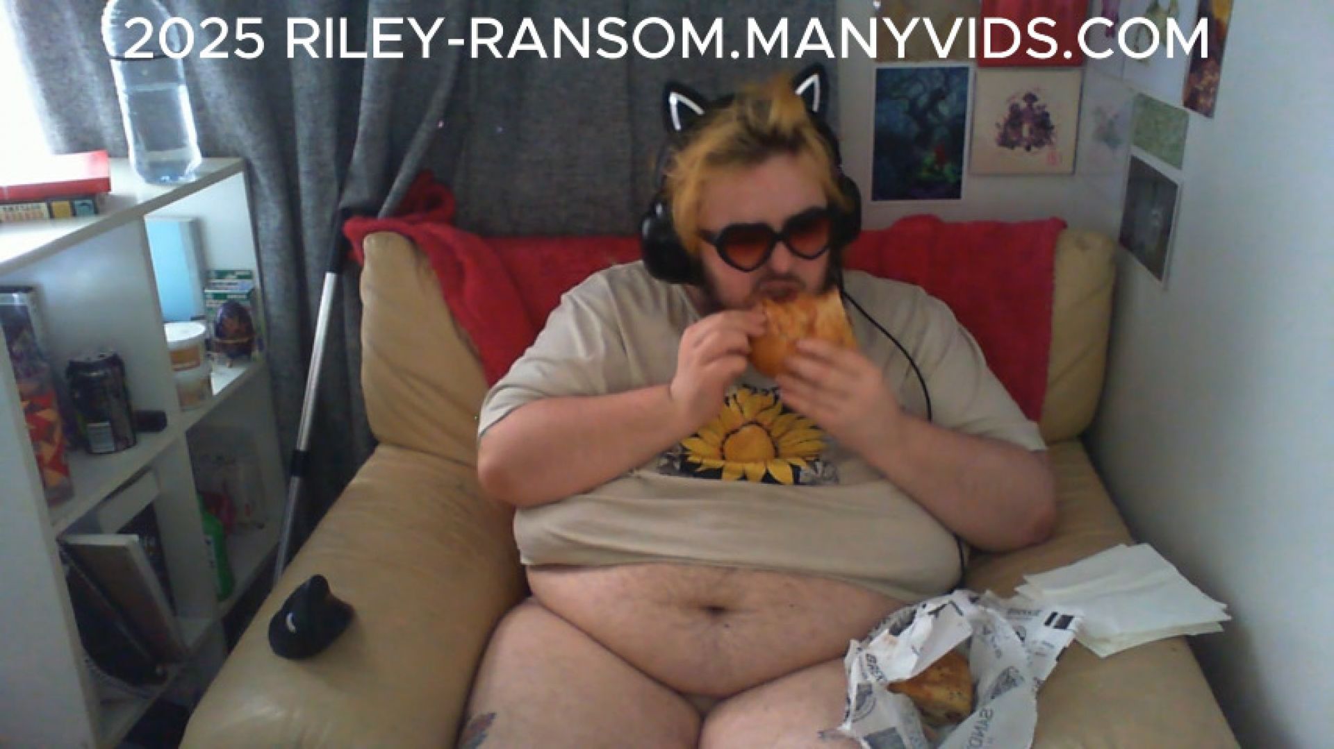Riley Ransom:Tboy's eyes are bigger than his stomach for first-time stuff