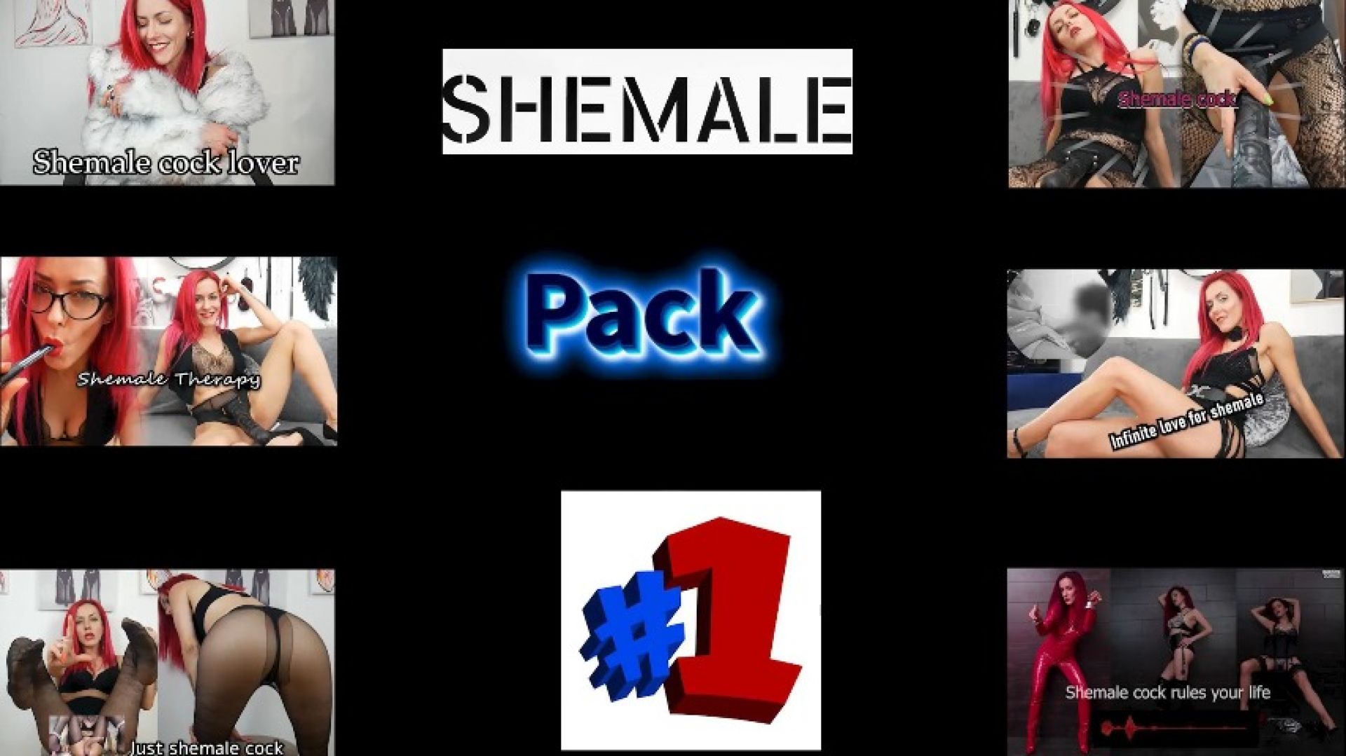 1ClaraDomme:Shemale pack 1