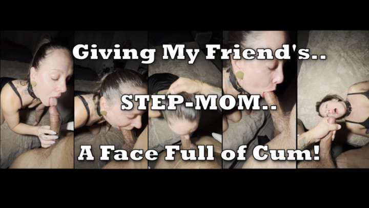 xMichaelGrey:A Face Full of Cum for my friend's Mommy Before Our Date Nig