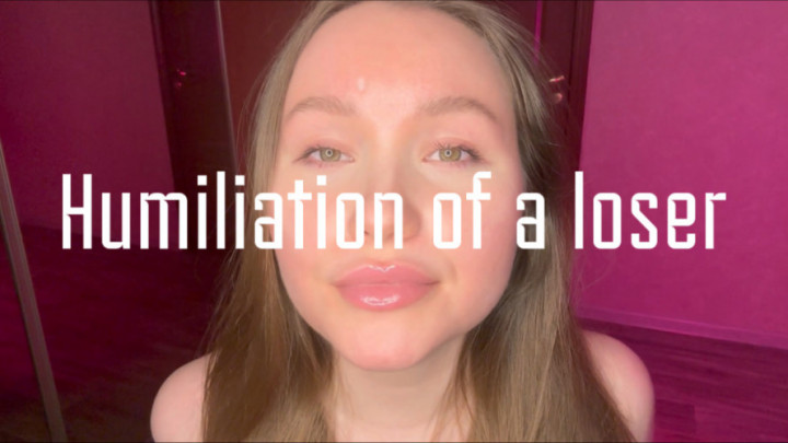JaneBlossom:20 minutes of complete humiliation of a loser