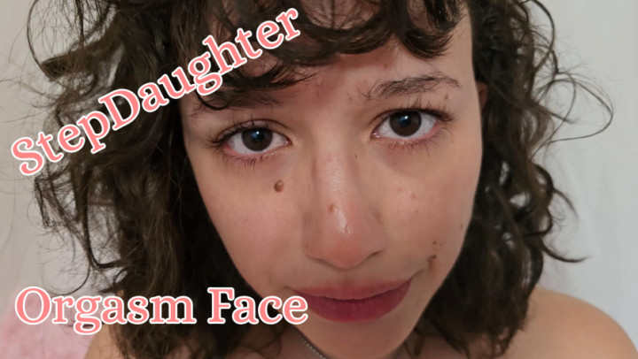 AprilStrips:StepDaughters Forbidden Orgasm Face