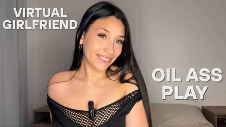 Imbabylexie:virtual girlfriend oil ass play