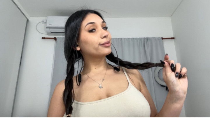 Imbabylexie:Hair Fetish, Brushing, Straightening &amp;amp; Braiding