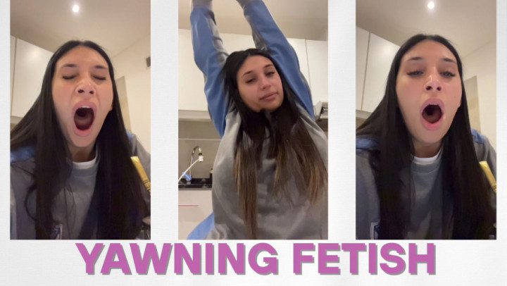 Imbabylexie:Yawning Fetish Video: Long Slow Natural Yawns with Eye Conta