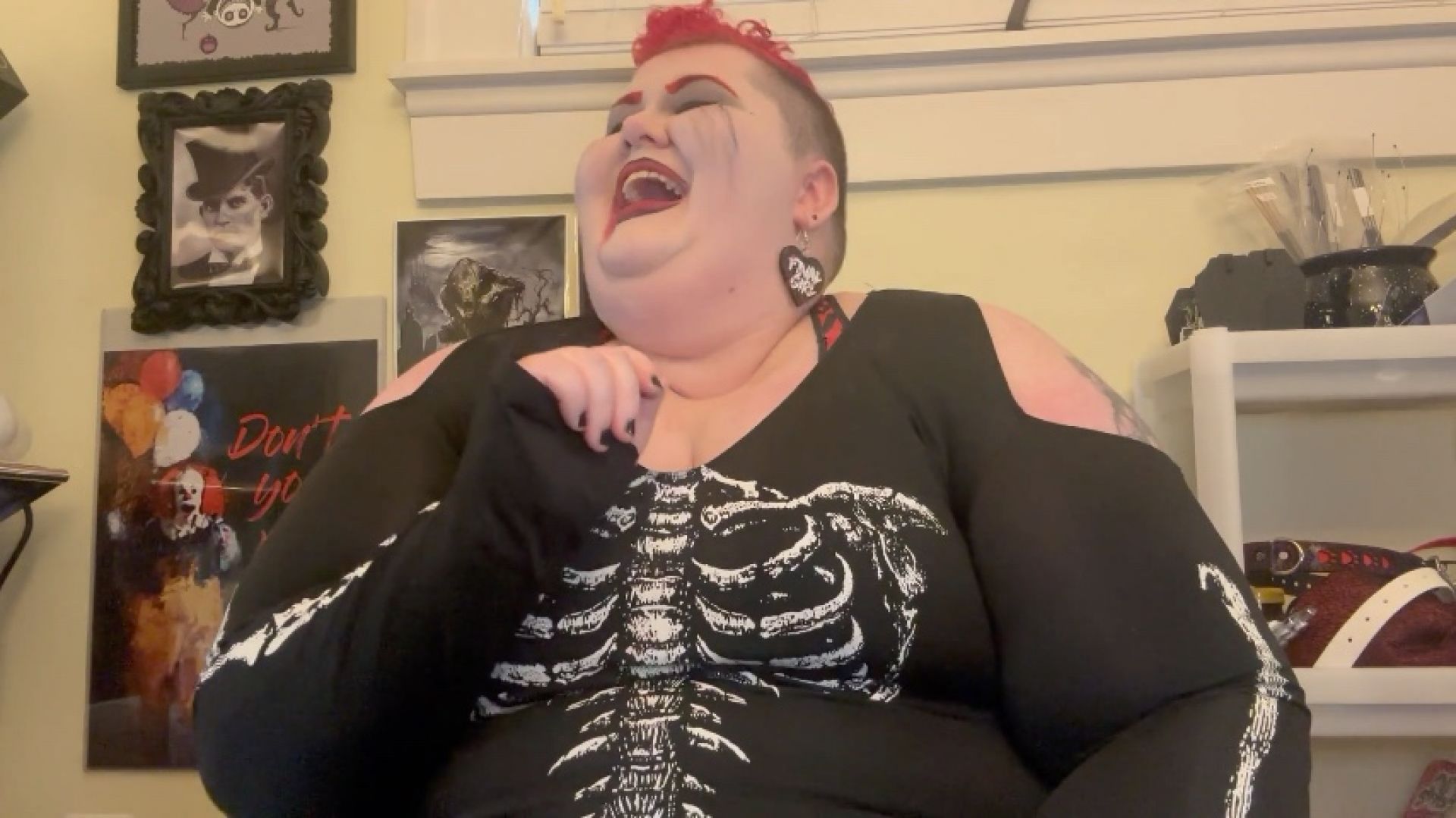 Crimsinpup:POV:Jerk off instructions and Humiliation