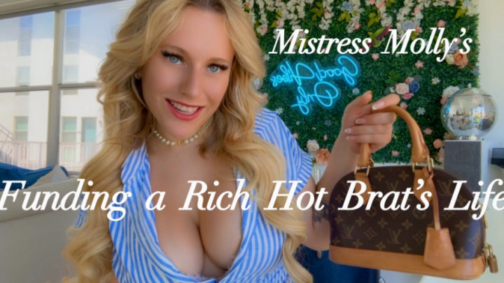 MistressMolly77:Mistress Molly's Funding a Hot, Rich Brat's Life