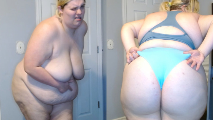 Ronnie Maes SSBBW:Gassy Strip Tease, Belly Button Fingering - CUSTOM
