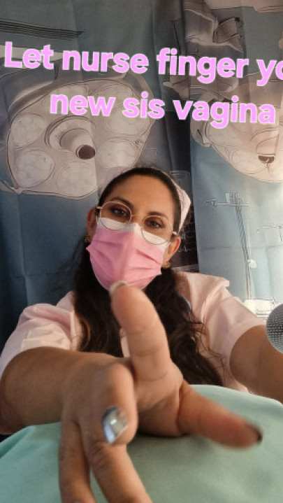 AlexKeeper24:Nurse fingers sis mommy