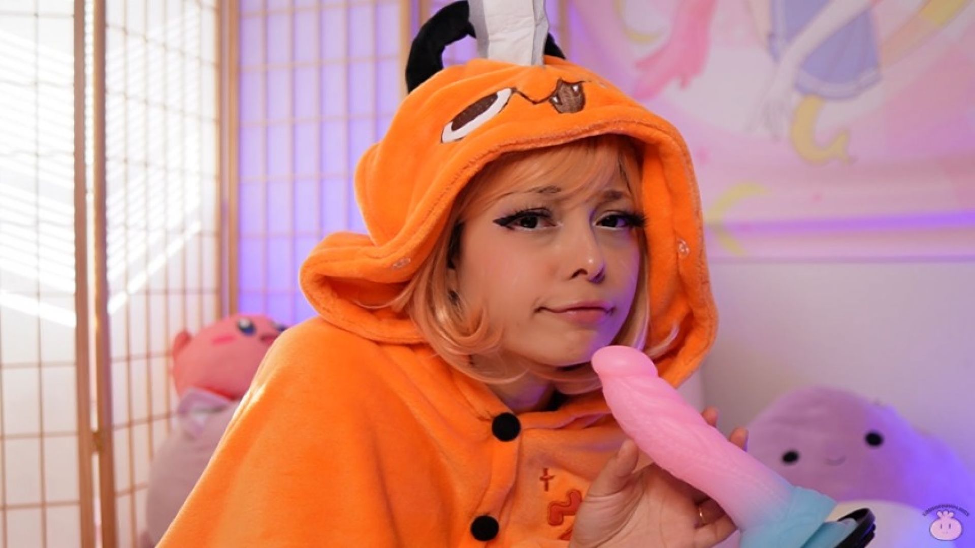 lordofdumplings:Pochita Cosplay Fuck Bad Dragon Machine