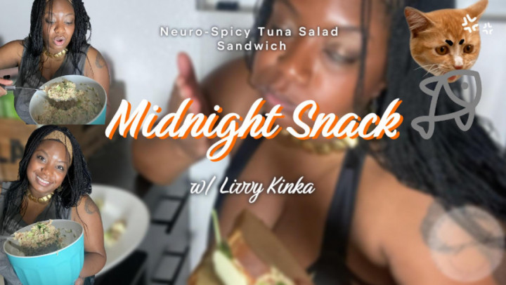 Luckylivvykinka:Ebony MILF Makes You a Midnight Snack