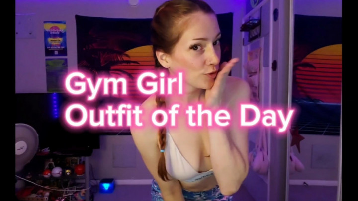 Nek0wave:Gym Girl Outfit Try On