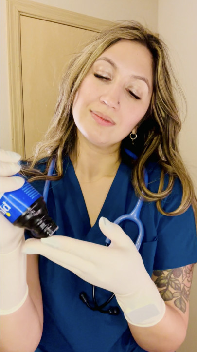 Luna9292rose:5 min POV nurse gives  prostate exam JOI tease