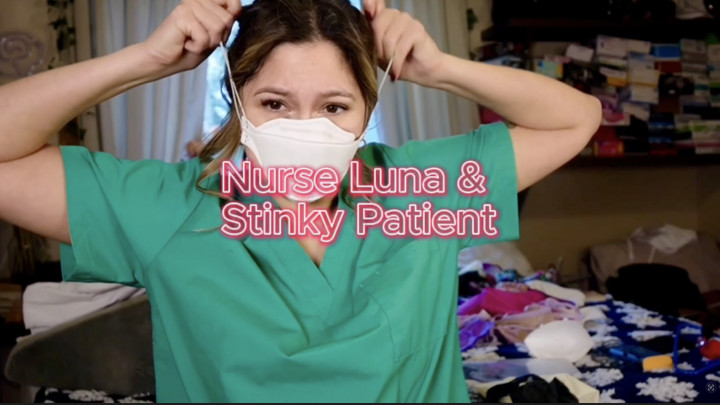 Luna9292rose:Nurse collects a sperm sample from smelly patient