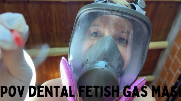 CamilaPlayFull:pov dental exam in gas mask