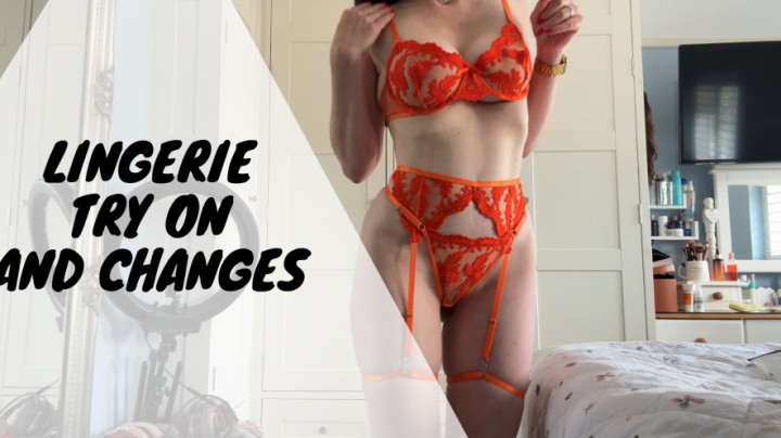 Jessica Sin Official:Lingerie Try On and Changes