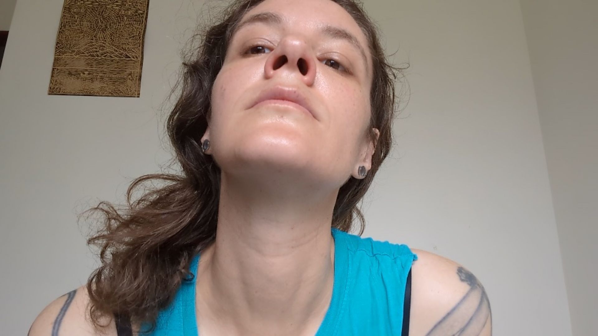 DreamCrusherGiantess:Morning nose picking