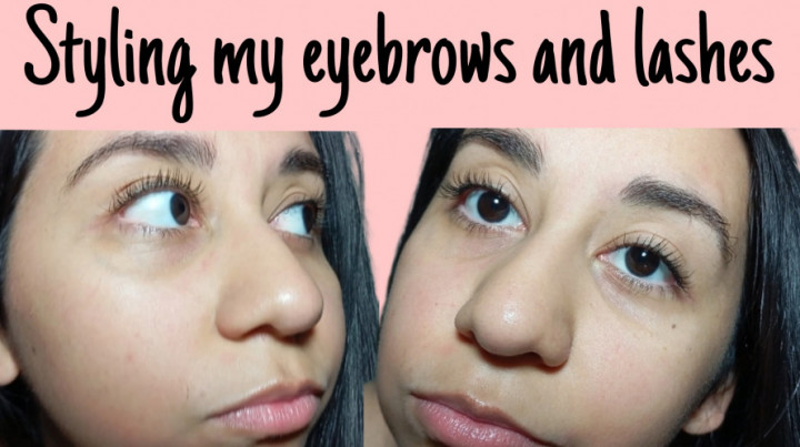 CandyGiirl:Styling my eyebrows and eyelashes