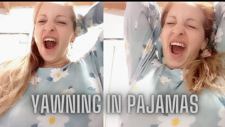 JACQUESWEET:Yawning in my sensual and natural pajamas