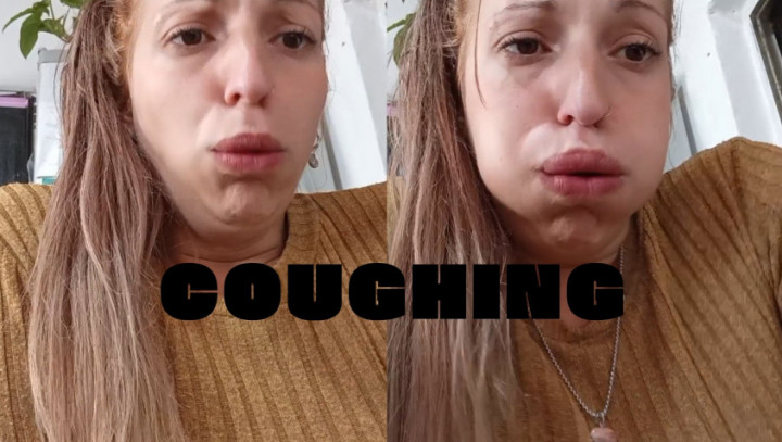 JACQUESWEET:COUGHING A LOT WITH MOUTH CLOSED