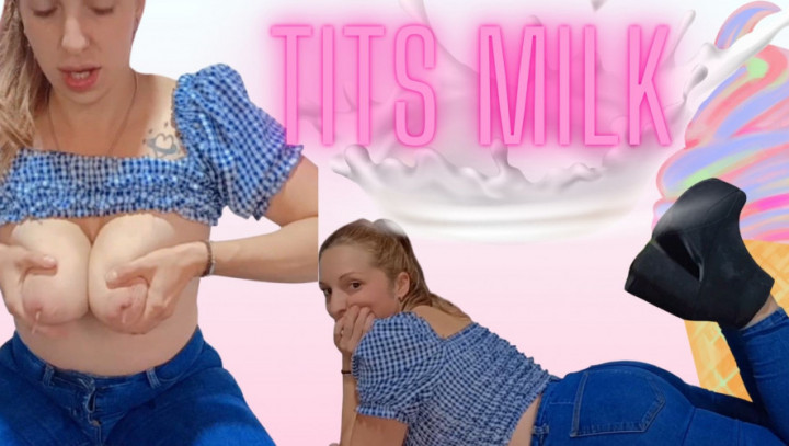JACQUESWEET:I squeeze my milky tits in front of you and suck them